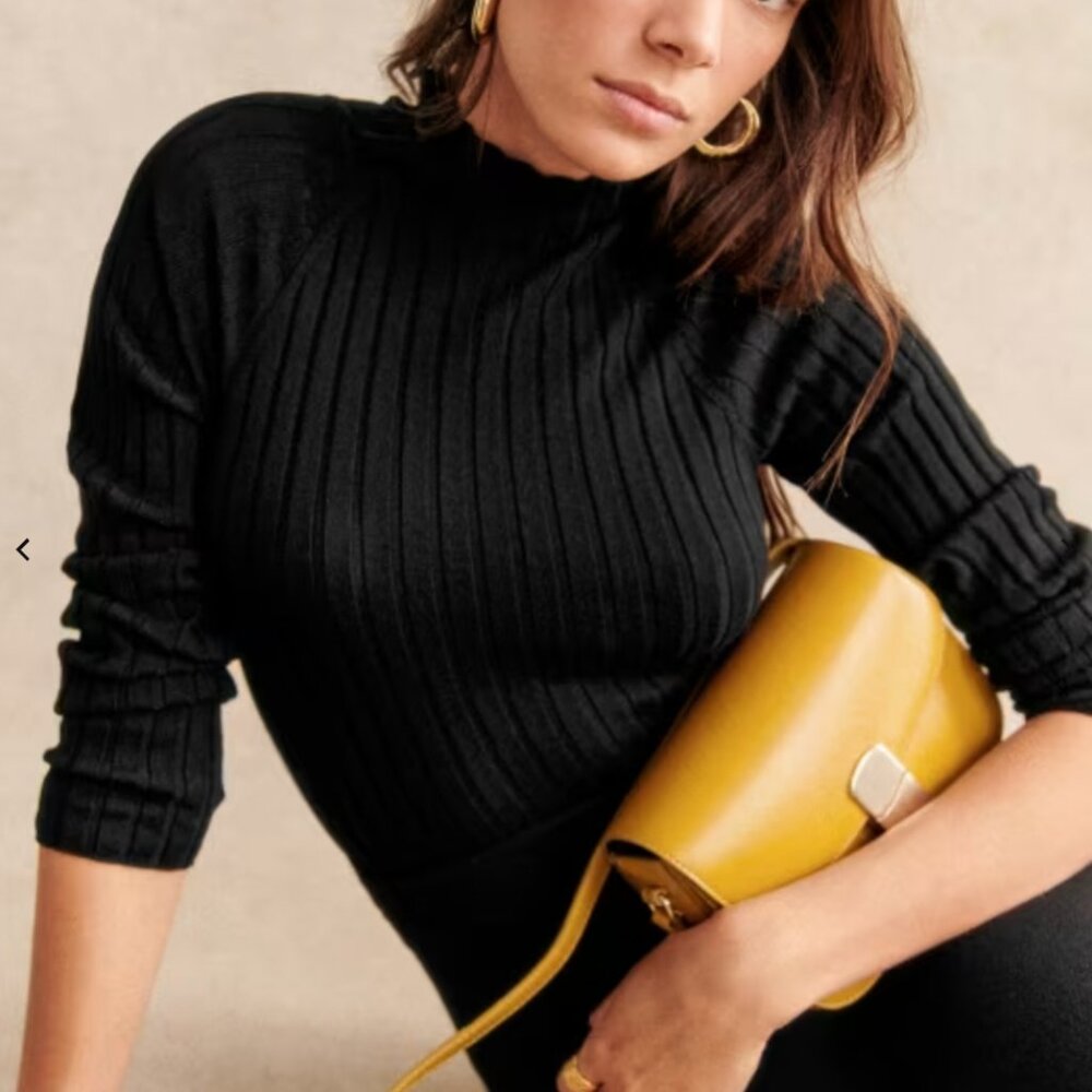 Sezane Charly Jumper, Black